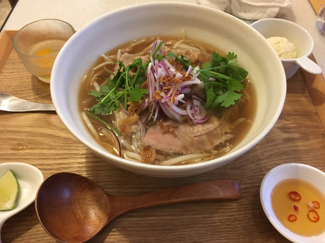 牛スープのベトナムフォーセット